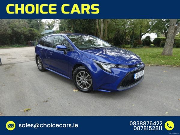 Toyota Corolla Estate, Petrol Hybrid, 2021, Blue