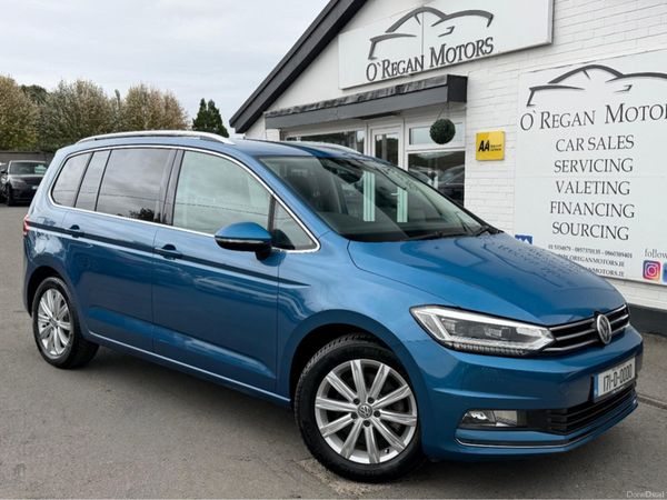 Volkswagen Touran MPV, Petrol, 2017, Black