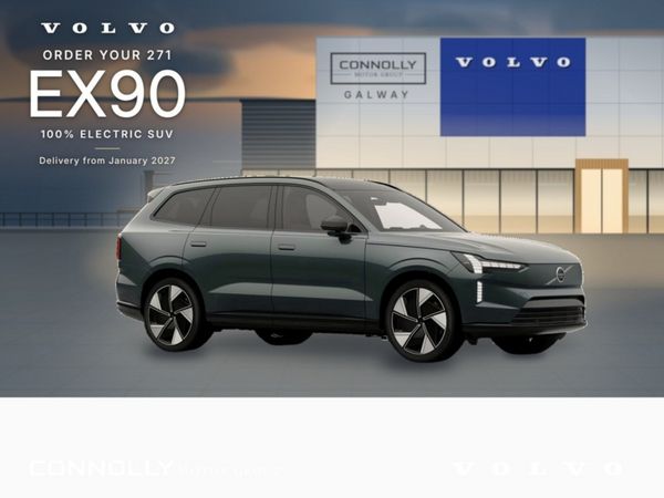 Volvo EX90 SUV, Electric, 2027, Green