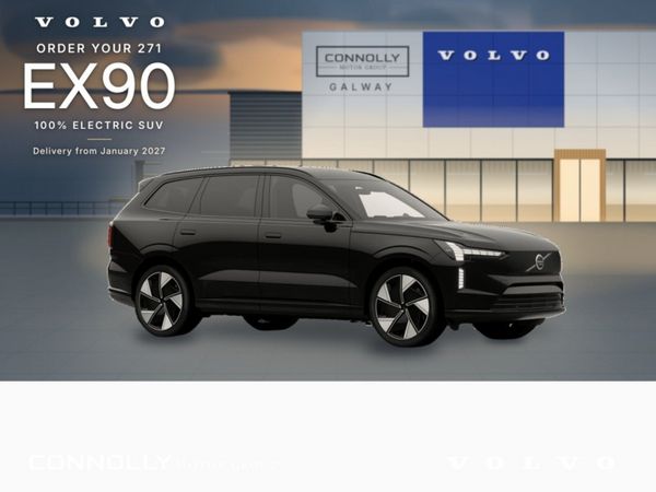 Volvo EX90 SUV, Electric, 2027, Black