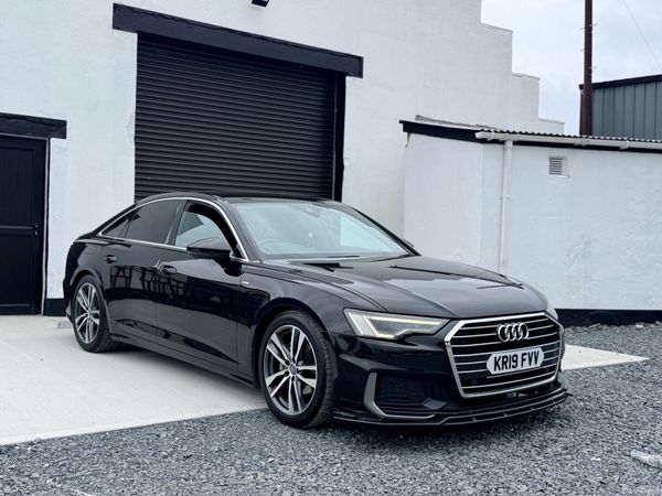 Audi A6 Saloon, Diesel Hybrid, 2019, Black