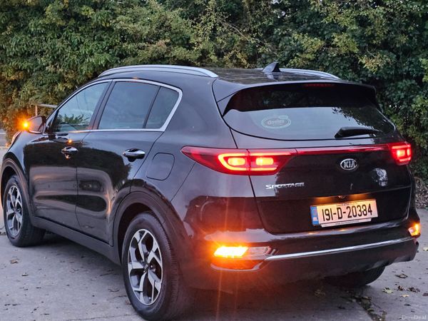 Kia Sportage SUV, Diesel, 2019, Black