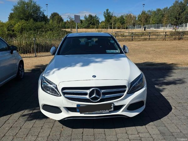 Mercedes-Benz C-Class Saloon, Petrol Plug-in Hybrid, 2016, White