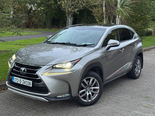 Lexus NX SUV, Petrol Hybrid, 2017, Silver