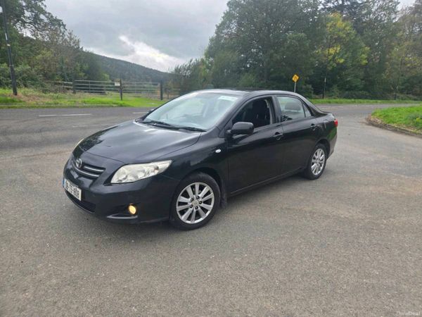 Toyota Corolla Saloon, Petrol, 2008, Black