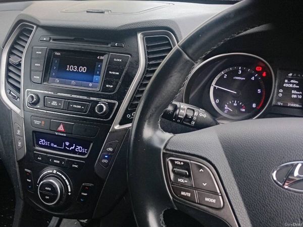 Hyundai Santa Fe SUV, Diesel, 2017, Black