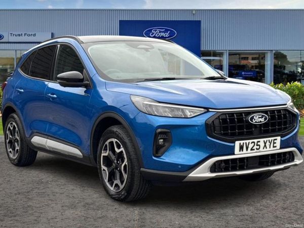 Ford Kuga Estate, Petrol Hybrid, 2025, Blue
