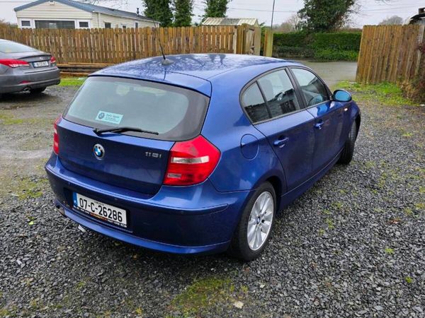 BMW 1-Series Hatchback, Petrol, 2007, Blue