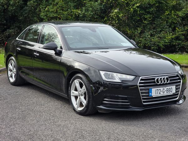 Audi A4 Saloon, Diesel, 2017, Black