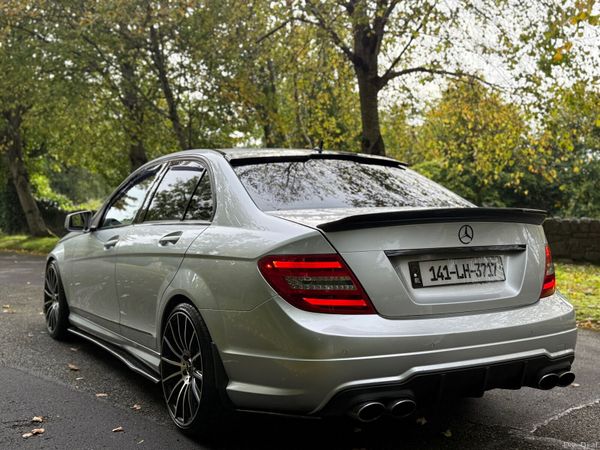 Mercedes-Benz C-Class Saloon, Diesel, 2014, Silver