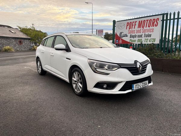 Renault Megane Estate, Diesel, 2017, White