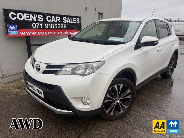 Toyota RAV4 SUV, Diesel, 2014, White