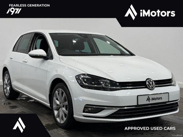Volkswagen Golf Hatchback, Petrol, 2019, White