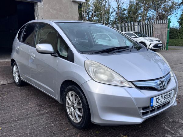 Honda Fit Hatchback, Petrol Hybrid, 2012, Silver