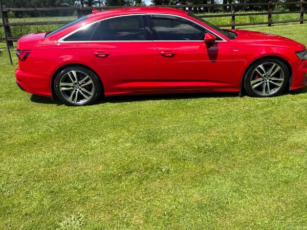 Audi A6 Saloon, Diesel, 2019, Red