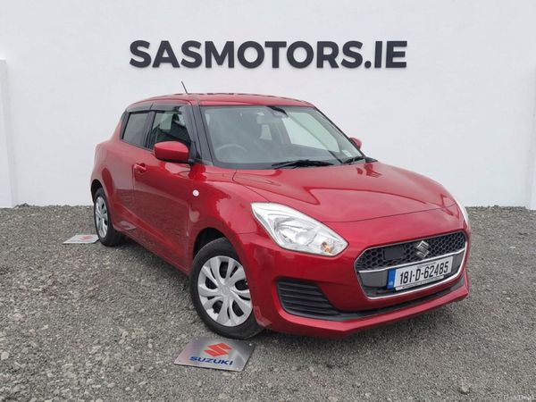 Suzuki Swift Hatchback, Petrol, 2018, Red