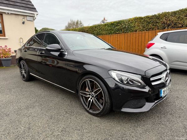Mercedes-Benz C-Class Saloon, Petrol Plug-in Hybrid, 2016, Black