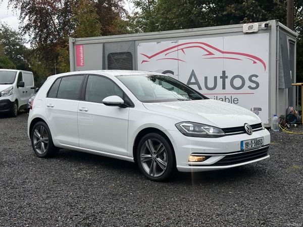 Volkswagen Golf Hatchback, Petrol, 2019, White