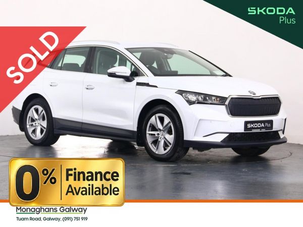 Skoda Enyaq SUV, Electric, 2023, White