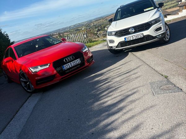 Audi A7 Hatchback, Diesel, 2017, Red
