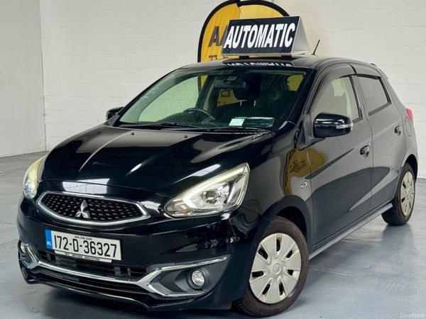 Mitsubishi Mirage Hatchback, Petrol, 2017, Black