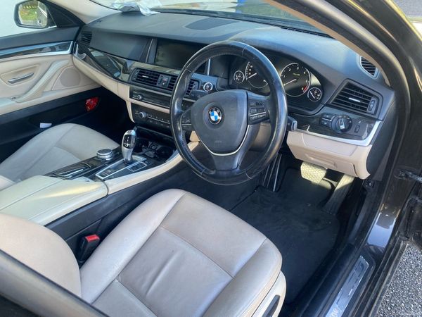 BMW 5-Series Saloon, Diesel, 2016, Brown