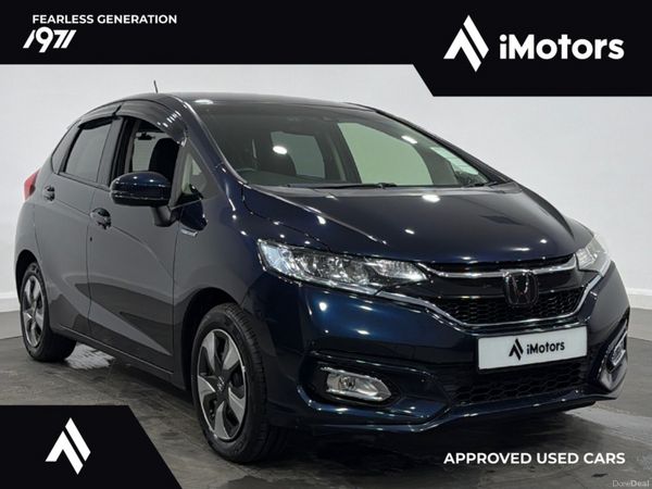 Honda Fit Hatchback, Petrol Hybrid, 2019, Blue