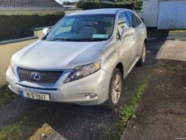 Lexus RX SUV, Petrol Hybrid, 2010, Silver