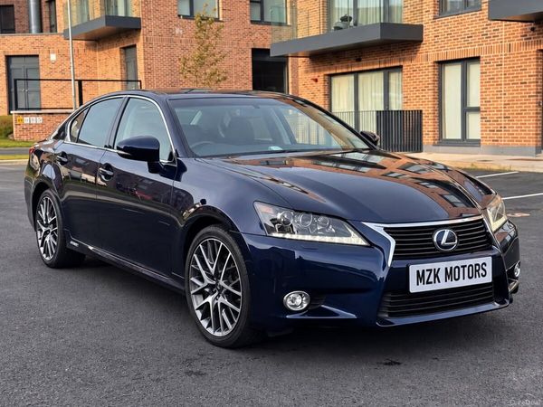 Lexus GS Saloon, Petrol Hybrid, 2014, Blue