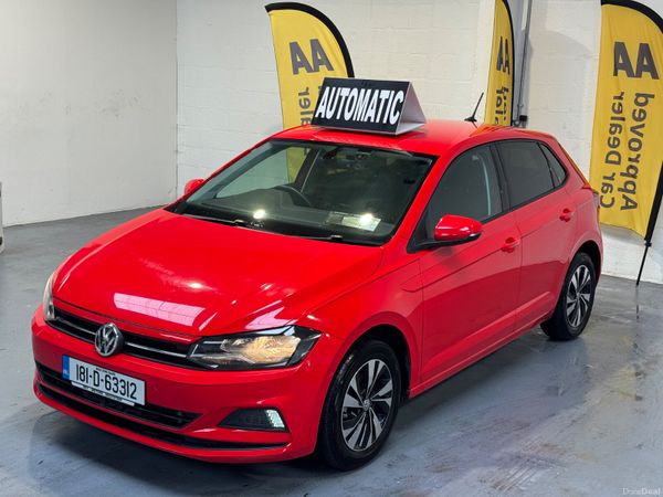 Volkswagen Polo Hatchback, Petrol, 2018, Red