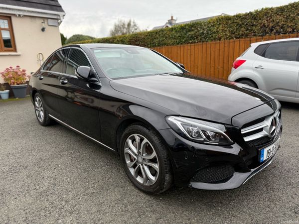 Mercedes-Benz C-Class Saloon, Petrol Plug-in Hybrid, 2016, Black
