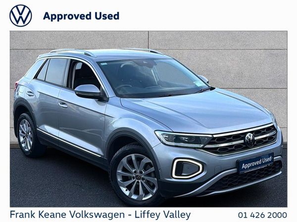 Volkswagen T-Roc SUV, Petrol, 2023, Silver