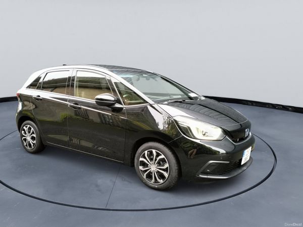 Honda Fit Hatchback, Petrol Hybrid, 2022, Black