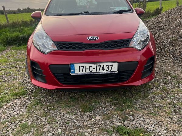 Kia Rio Hatchback, Diesel, 2017, Red