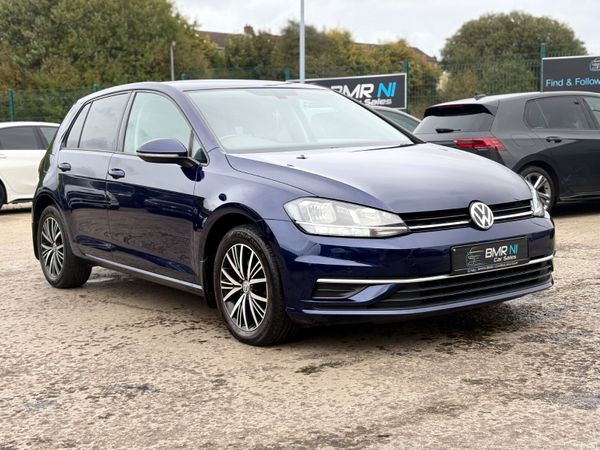Volkswagen Golf Hatchback, Diesel, 2018, Blue