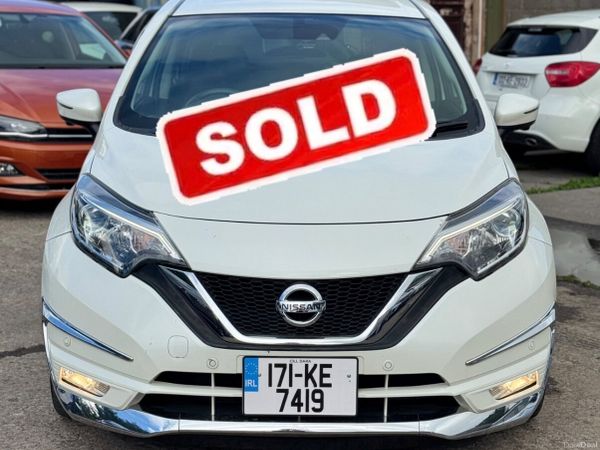 Nissan Note Hatchback, Petrol Hybrid, 2017, White