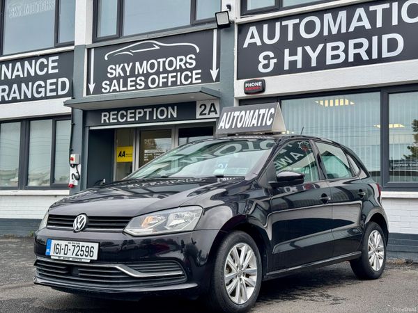 Volkswagen Polo Hatchback, Petrol, 2016, Black
