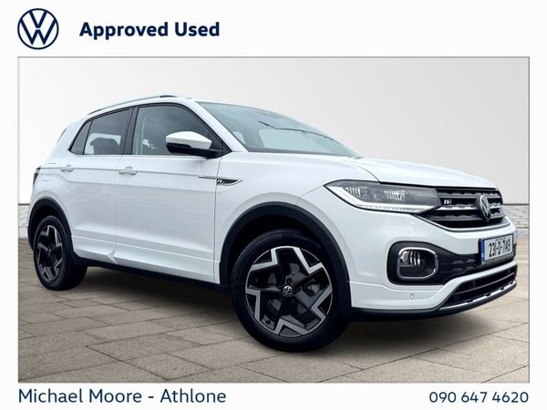 Volkswagen T-Cross SUV, Petrol, 2023, White
