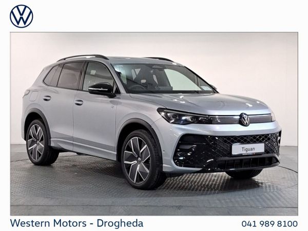 Volkswagen Tiguan SUV, Petrol Plug-in Hybrid, 2026, Silver