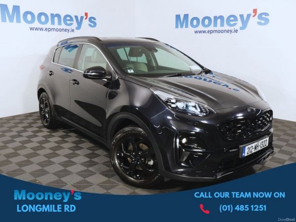 Kia Sportage SUV, Diesel Hybrid, 2021, Black