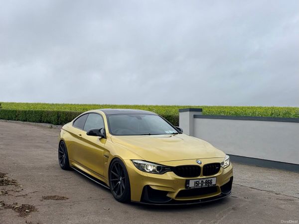 BMW M4 Saloon, Petrol, 2015, Gold