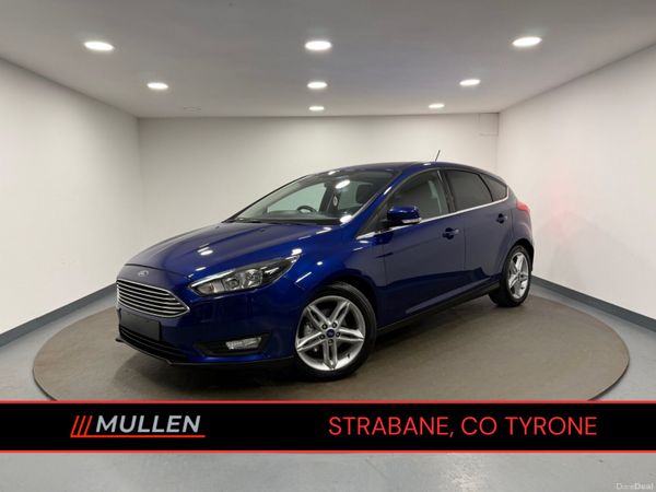 Ford Focus Hatchback, Diesel, 2017, Blue