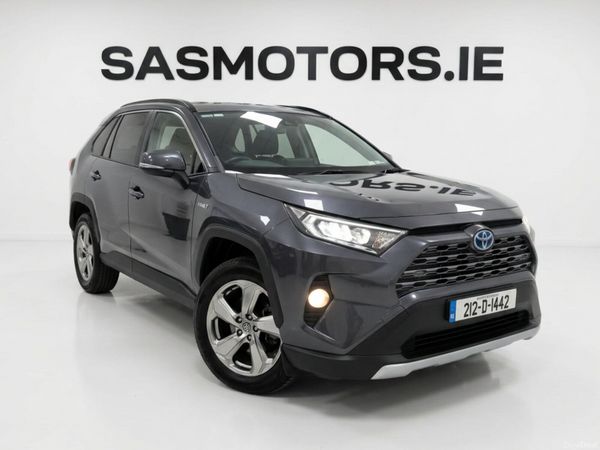 Toyota RAV4 SUV, Petrol Hybrid, 2021, Grey