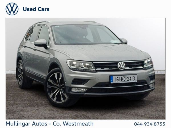 Volkswagen Tiguan SUV, Diesel, 2016, Silver