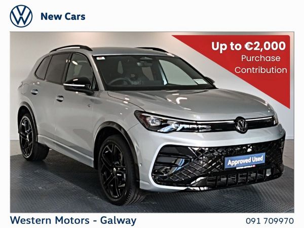 Volkswagen Tiguan SUV, Petrol Plug-in Hybrid, 2026, Grey