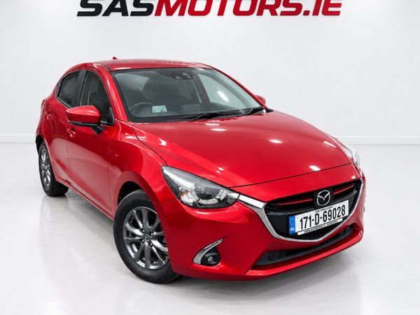 Mazda Demio Hatchback, Petrol, 2017, Red