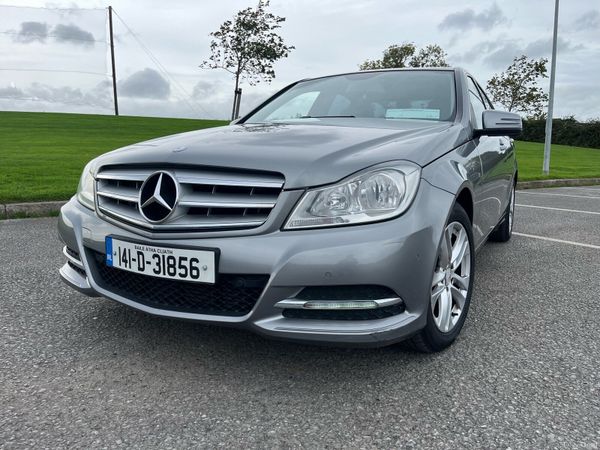 Mercedes-Benz C-Class Saloon, Petrol, 2014, Silver