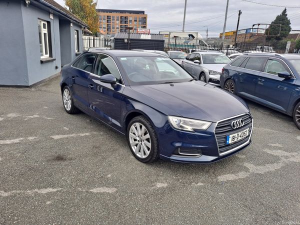 Audi A3 Saloon, Petrol, 2018, Blue