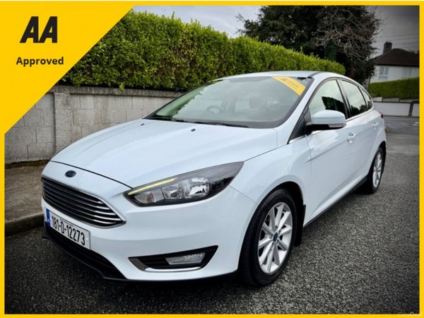 Ford Focus Hatchback, Petrol, 2018, White