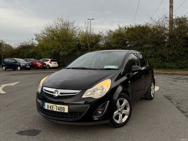 Opel Corsa Hatchback, Petrol, 2011, Black
